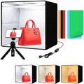 Light Box with Tripod, 12/16/20/24/32 Inch Lightbox with CRI>95 120 White Warm LED Light Beads. Portable Photo Light Box with 6 Colors PVC Backdrops. Dimmable Shooting Tent Kit for Studio Photography by Unknown