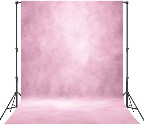 Abstract Photography Backdrop for Photoshoot 8x12ft,Light Pink,No Stand by Haboke