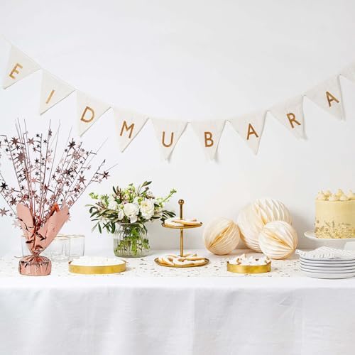 24 Pack Rose Gold Metallic Foil Spray Centerpiece Star Table Decoration Burst Table Centerpieces for Birthday New Year Wedding Anniversary Graduation Party Supply (Rose Gold) - Image 7