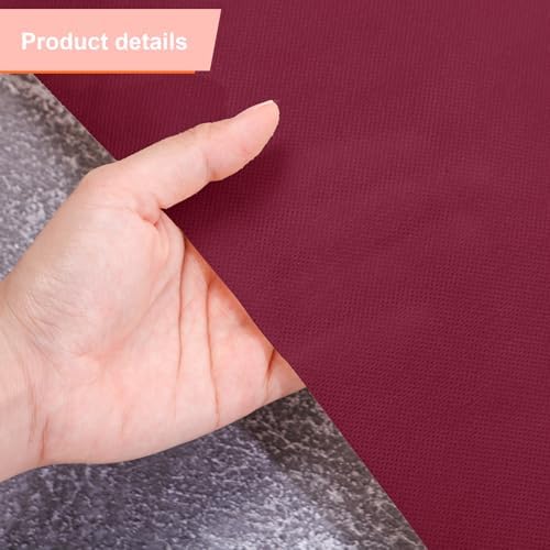 Shappy Wine Red Carpet Runner for Wedding Party Aisle with Tape - Image 4