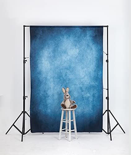 Kate 5x7ft Dark Blue Abstract Backdrops Blue Portrait Professional Backgrounds Retro Backdrop - Image 5