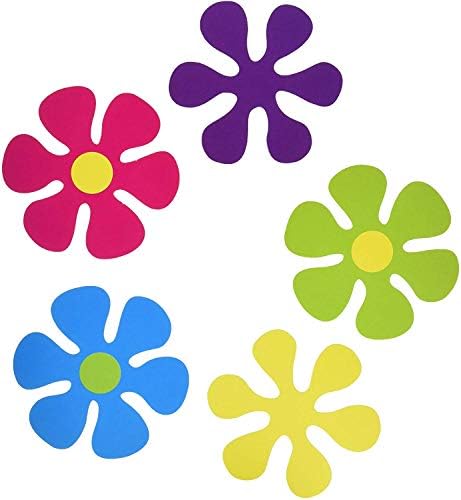 Beistle Mini Retro Flower Cutouts - Image 5