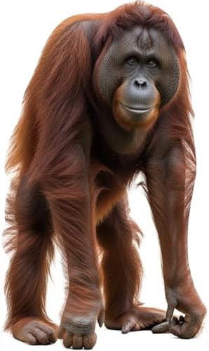 Orangutan 3FT Life Size Cardboard Cutout, Fun Animal Standup by Unknown
