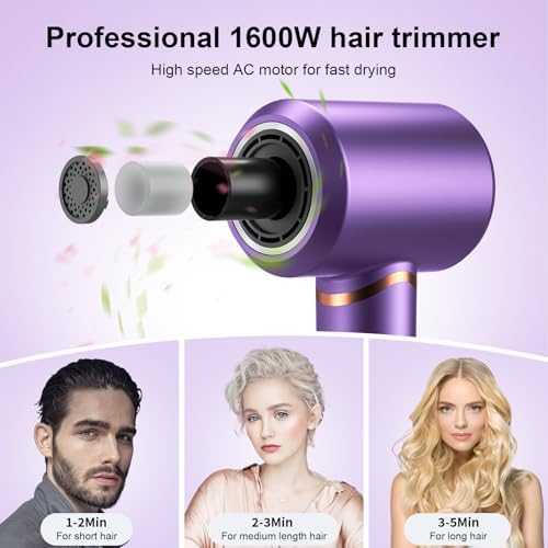Hair Dryer Negative Ionic Blow Dryer for Fast Drying 110000 RPM High Speed - Image 7