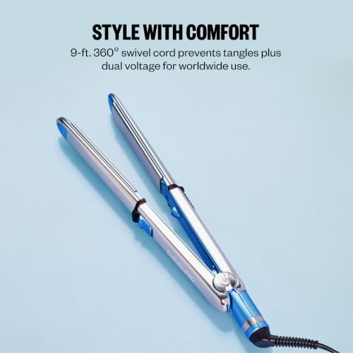 BaBylissPRO Nano Titanium Prima Ionic Hair Straightener – Professional Flat Iron & Curling Iron in One for Stylists, Pro Styling Hair Tool - Image 6