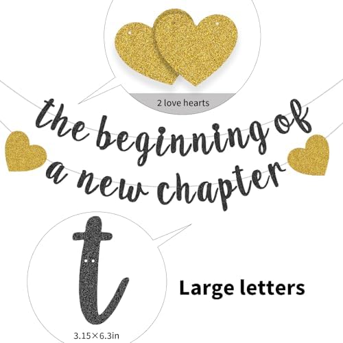 The Beginning of a New Chapter Banner Funny Going Away Party Graduation - Image 4