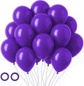 Voircoloria 105pcs Dark Purple Party Latex Balloons, 12inch by Voircoloria