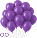 Voircoloria 105pcs Purple Party Latex Balloons, 12inch by Voircoloria