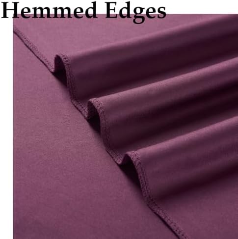 20ft x 10ft Wrinkle Free Maroon Backdrop Curtains for Parties, Thick Fabric Burgundy Backdrop Drapes for Wedding Background Baby Shower Birthday Parties - Image 4