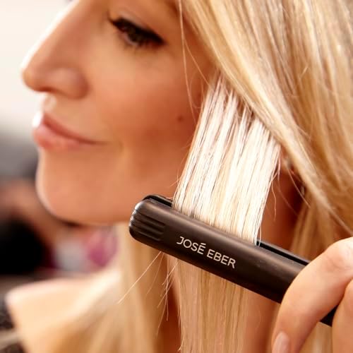 Jose Eber Petite 1/2 Inch Flat Iron - Ceramic Mini Hair Straightener - Image 3