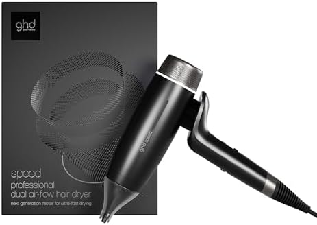 ghd Speed Ionic Hair Dryer- Fast, Quick, Powerful Blow Dries with Control & No Heat Damage, ghd's Best Blow Dryer - for All Hair Types by Unknown