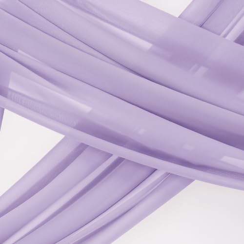 Wedding Arch Draping Fabric Sheer Chiffon Curtain Drape Wedding Party Decor - Image 3