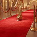 Extra Thick Red Carpet Runner for Party, 3ft x 10ft Red Runner Rug by Mugiden