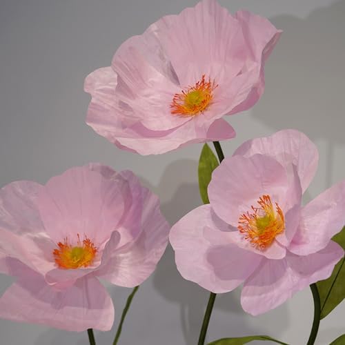 5.58FT Artificial Paper Flowers, Large Flower Backdrop - Image 4