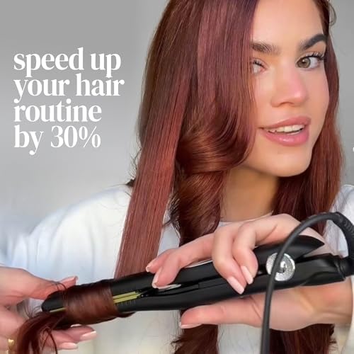 Vibrastrait Pro Vibrating Ceramic Tourmaline Ionic Flat Iron, 1.75-inch - Image 3