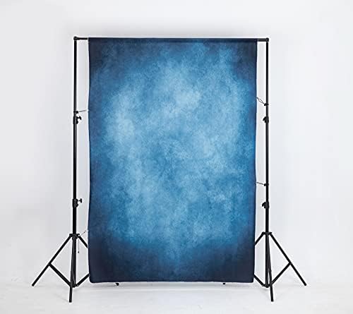 Kate 5x7ft Dark Blue Abstract Backdrops Blue Portrait Professional Backgrounds Retro Backdrop - Image 3