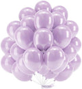 PartyWoo Pearl Lavender Balloons 50pcs Pearl Light Pastel Purple Lilac by PartyWoo