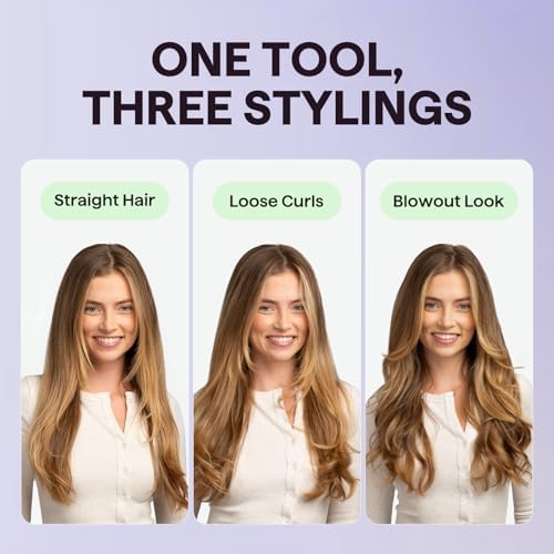 Wavytalk Updated Version Thermal Brush for Blowout Look, Blowout Express 1.5 Inch Ionic Thermal Round Brush Makes Hair Smoother Get Natural Curls, Dual Voltage, Easy to Use (Pack of 2) - Image 6