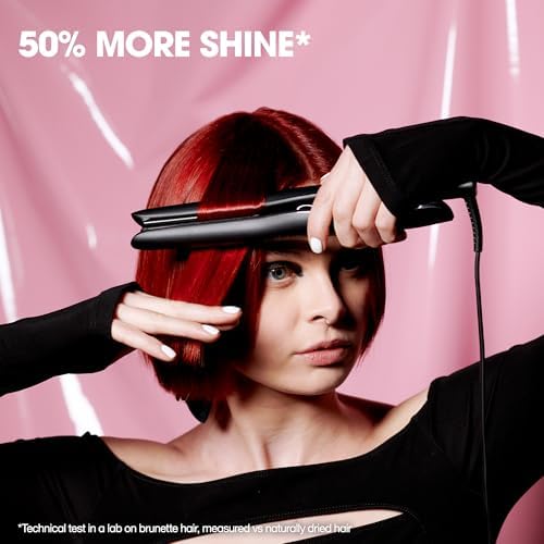 ghd Mini Styler .5" Flat Iron Hair Straightener, Black - Image 6