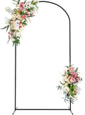 Wokceer 7.2FT Arch Backdrop Stand Gold Metal Wedding Arch Backdrop Stand by Wokceer