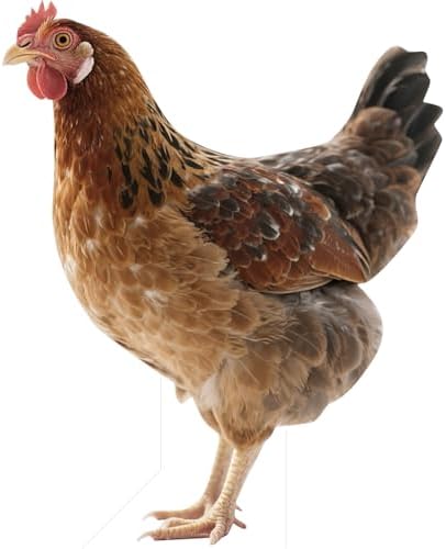 Hen 3FT Life Size Cardboard Cutout, Farm Animal Cutout, 1PC by Unknown