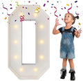 3FT Marquee Letters, Large Light Up Letters O for Prom Party Decor by MerryMosaics