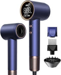 High-Speed Hair Dryer Pro, No Heat Damage & 600 Million Ions Blow Dryer for Hair Care Beyond Salon, Fast Drying & Low Noise, Hairdryer with Diffuser, Nozzle, Comb by AlloomProfessionalHairDryer