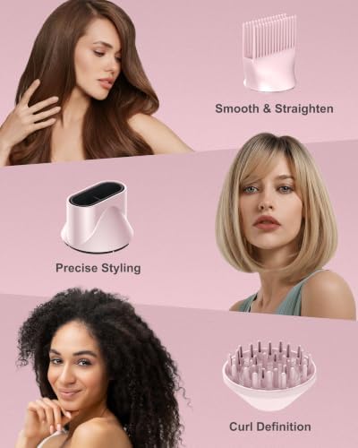 ANNLARY Hair Dryer with Comb and Diffuser, 1800W Blow Dryer - Image 3