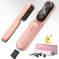 Cordless Hair Straightener Brush, Portable Travel Touch-Ups, S03 by PERSONALCARE