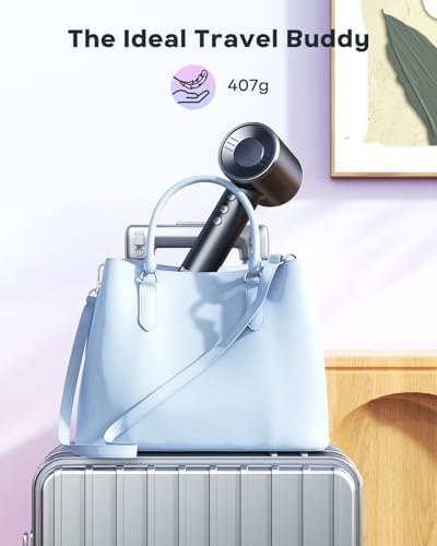 Ionic Hair Dryer, High Speed Blow Dryer with Diffuser for Women - Image 7