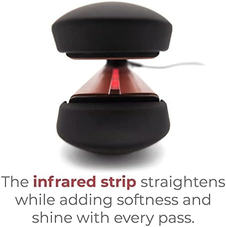 Skin Research Institute Infrarose Styler, Hair Iron, 1 Count, Tourmaline, Hair Styling, Shine Enhancing, Curling - Image 3