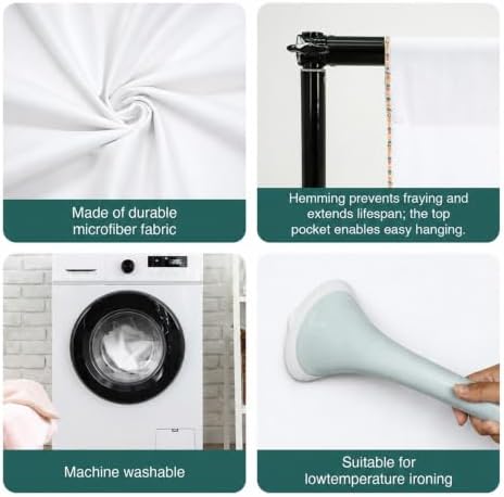 Kate White Photography Backdrop Solid White Photo Background for Portrait - Image 4