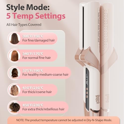 Quico Air Hair Straightener, Airflow Straightener 100-240V Dual Voltage - Image 5