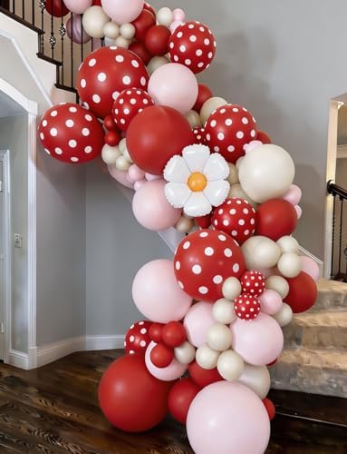 Strawberry Balloon Arch Garland Kit, Berry First Birthday Decor - Image 3