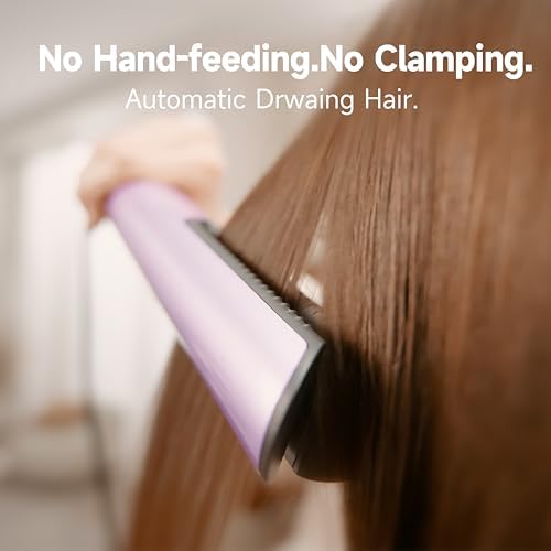 JELLYFISH Air Gap Dryer, Clamp-Free Air Straightener & Blow Dryer 2-in-1 for Fine, Wavy, Straight 1A-2B & Asian Hair, Lightweight Blowout Styler, No Heated Plates, Not for Coarse/Curly 2C-4C - Image 4