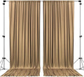 AK TRADING CO. 10 feet x 10 feet Beige Polyester Backdrop Drapes Curtains Panels with Rod Pockets - Wedding Ceremony Party Home Window Decorations by Fabrics%7CEventDecor%7CCrafts%7CUpholsteryFoam