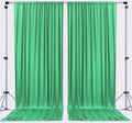 AK TRADING CO. 10 feet x 10 feet Polyester Backdrop Drapes Curtains Panels with Rod Pockets - Wedding Ceremony Party Home Window Decorations - Kelly Green by Fabrics%7CEventDecor%7CCrafts%7CUpholsteryFoam