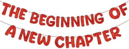 Fulmoon Pre Strung the Beginning of a New Chapter Banner, Red by Fulmoon