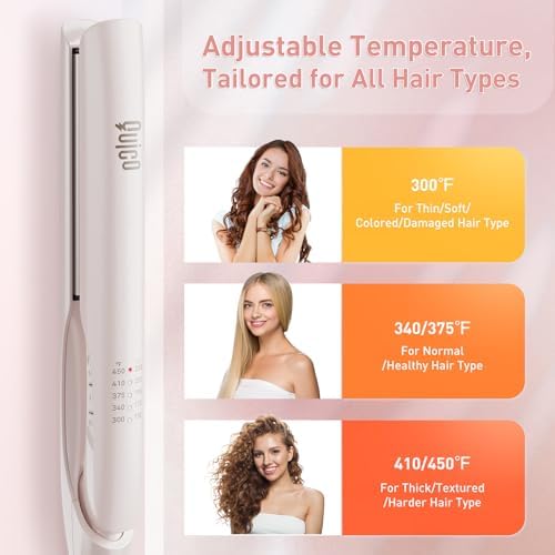 Quico Hair Straightener, 100-240V Dual Voltage Flat Iron Hair Straightener - Image 7