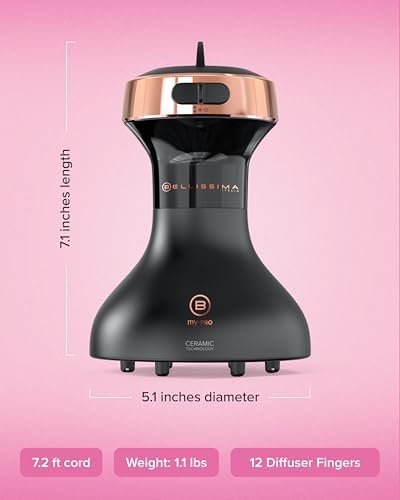 Bellissima Diffon Ceramic Diffuser Hair Dryer for Curly Hair - Image 6