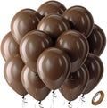 Bezente Brown Balloons Latex Boho Party Balloons 100 Pack 12 inch by Bezente