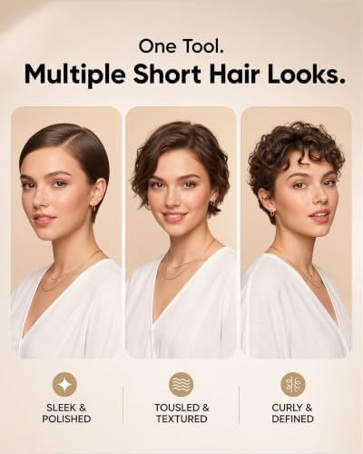 VANESSA PRO Pencil Flat Iron Mini Straightener for Short Hair & Pixie Cut - Image 4