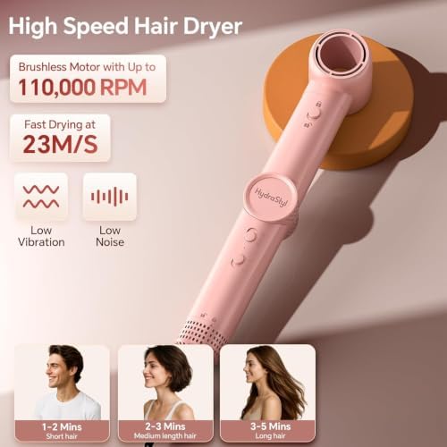 5 in 1 Hair Dryer Brush, High-Speed Auto Wrap Curling Brush - Image 3