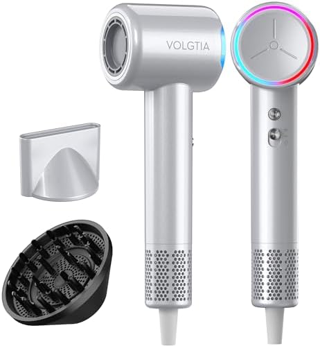 High-Speed Hair Dryer Blow Dryer with Diffuser and Concentrator by Unknown