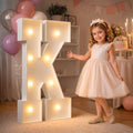 imprsv Marquee Light Up Letters, 3FT Marquee Letters for Birthday Baby Shower Wedding Decorations Light Up Letters for Engagement Party Decor, Large Marquee Letters for Party Decorations, Letter K by Letsmakeitimpressive