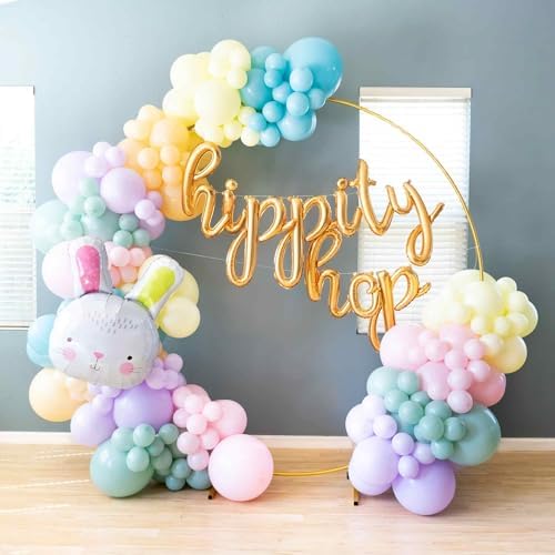 Voircoloria 130pcs Pastel Balloons Garland Arch Kit, 18 12 10 5 Inch - Image 3