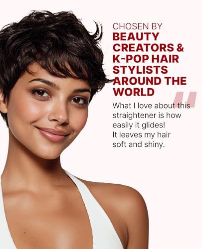 GLAMPALM GlamMuse Small 0.5" All-Ceramic | Korea's No.1 Hair Straightener - Image 3