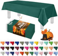 Grandipity Plastic Table Cloth Disposable 12 Pack 54” x 108” Rectangle by Grandipity