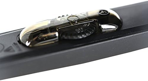 H2PRO Vivace 1 1/4″ Ceramic Flat Iron - Tourmaline Ionic Treatment, Cutting-Edge Straightener - Adjustable Temperature for All Hair Types - Argan Oil and Diamond Powder for Smooth and Shiny Locks - Image 4