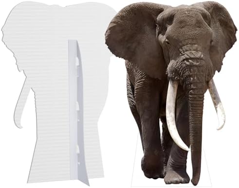 Elephant 3FT Life Size Cardboard Cutout, 1 PC - Image 3